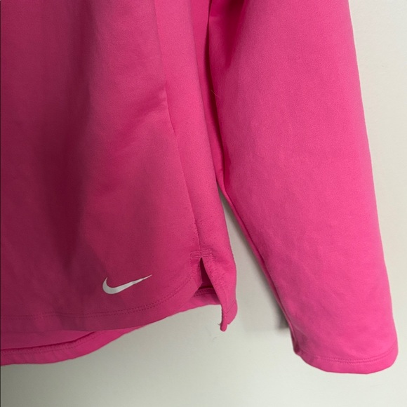 Nike Women’s Therma-FIT Pink Quarter Zip Pullover Size M - Picture 3 of 5